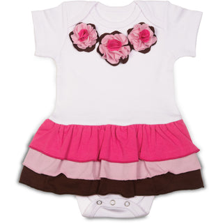 Strawberry Sundae 6-9 Months Onesie Dress