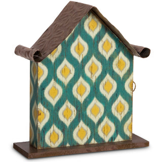 Simply Blessed 6.5" Birdhouse Plaque