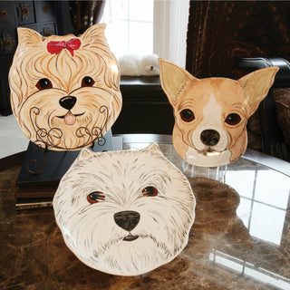 Dee Oh Gie West Highland - 10" Dog Plate