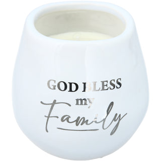 Family 8 oz - 100% Soy Wax Candle Scent: Fresh Linen