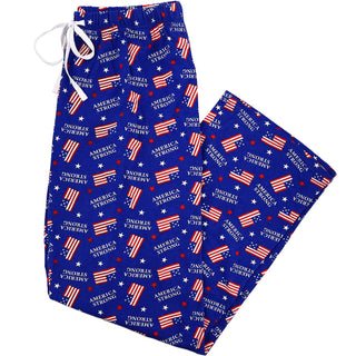 America Strong S Navy Unisex Lounge Pants