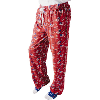 Nauti American M Red Unisex Lounge Pants