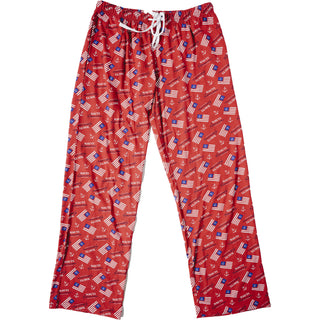 Nauti American M Red Unisex Lounge Pants