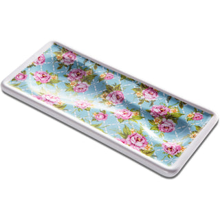 Cottage Kitchen Rose 3.75" x 8.5" Spoon Rest