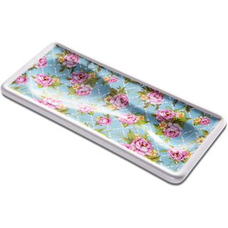 Cottage Kitchen Rose 3.75" x 8.5" Spoon Rest