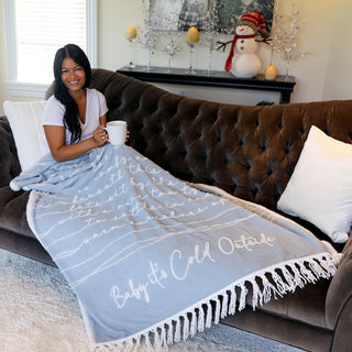 Baby It's Cold Outside 50" x 60" Inspirational Plush Blanket