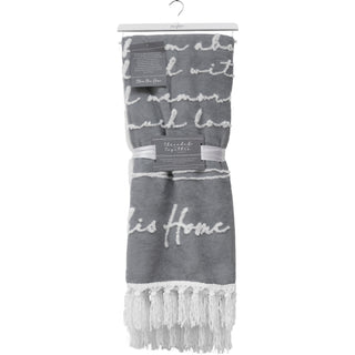 Bless This Home 50" x 60" Inspirational Plush Blanket