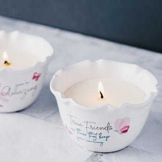 True Friends 9 oz - 100% Soy Wax Candle Scent: Tranquility