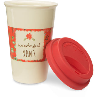 Nana 11 oz Ceramic Travel Mug