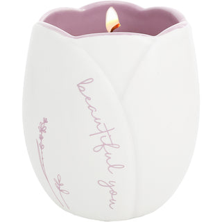 Beautiful You 8 oz - 100% Soy Wax Candle Scent: Lavender