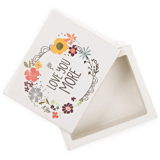 Love You 2.25 x 2 x 1.5 MDF Trinket Box