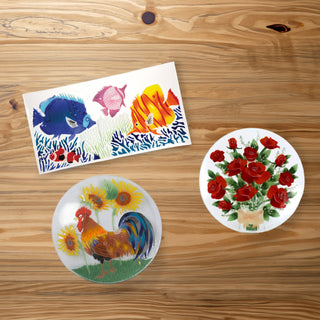 Rose 14" Round Plate