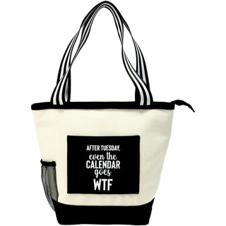 After Tuesday Insulated Canvas Lunch Tote