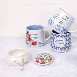 Love You 3.5" Ceramic Keepsake Box