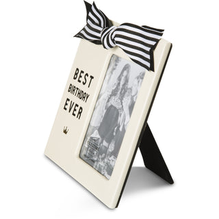 Best Birthday Ever 7" x 7" Frame (Holds 3.5" x 5" Photo)
