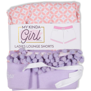Home Girl Pink Ladies Lounge Shorts