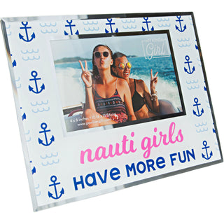 Nauti Girl 9.25"x7.25" Frame (Holds 6" x 4" Photo)