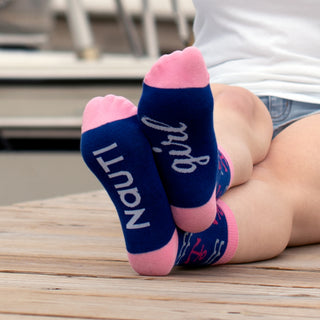Nauti Girl Ladies Cotton Blend Sock