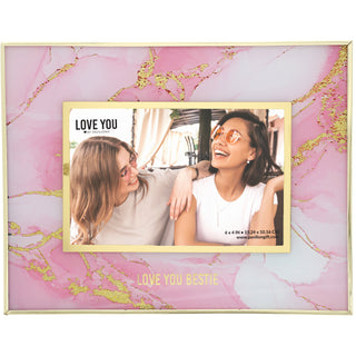 Love You Bestie 9.75" x 7.25" Frame (Holds 6" x 4" Photo)