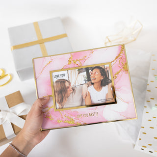Love You Bestie 9.75" x 7.25" Frame (Holds 6" x 4" Photo)