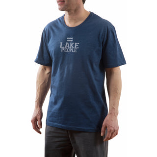 Lake People Small Navy Unisex T-Shirt