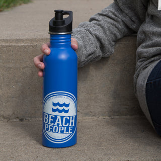 Beach People 26 oz Stainless Steel Water Bottle