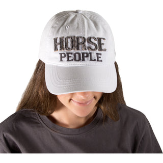 Horse People White Adjustable Hat
