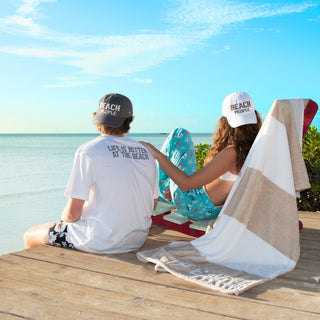 Beach People Small White Unisex T-Shirt