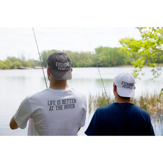 River People Small White Unisex T-Shirt