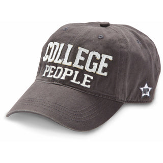 College People White Adjustable Hat