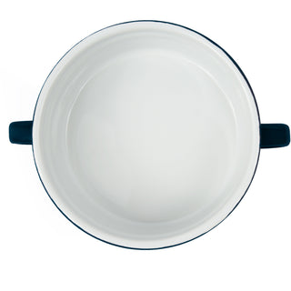 Beach People 13.5 oz Double-Handled Soup Bowl with Lid