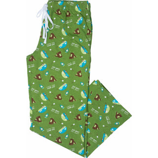 Camp Life 2XL Green Unisex Lounge Pants