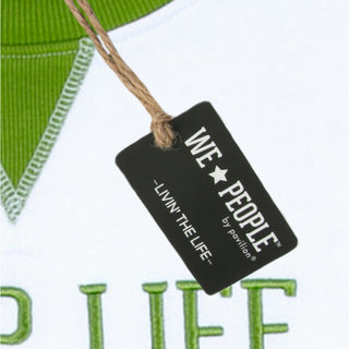 Camp Life M White Unisex Crewneck Sweatshirt