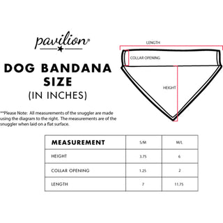 Best German Shepherd 12" x 8" Canvas Slip on Pet Bandana