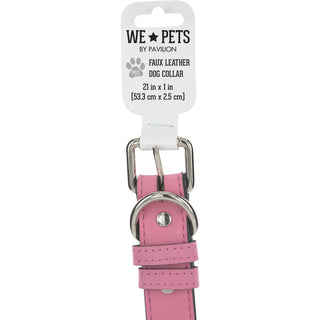 M/L Princess 21" PU Leather Pet Collar
