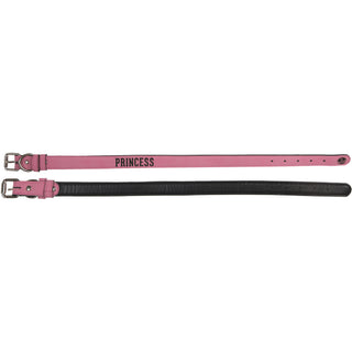 M/L Princess 21" PU Leather Pet Collar