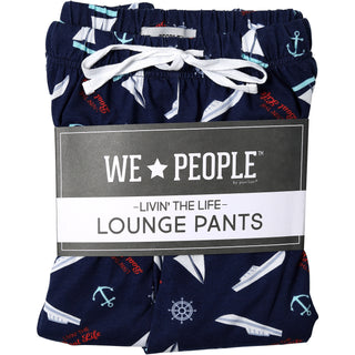 Boat Life XS Navy Unisex Lounge Pants