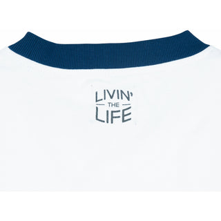 Boat Life 2XL White Unisex Crewneck Sweatshirt