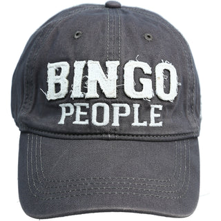 Bingo People White Adjustable Hat