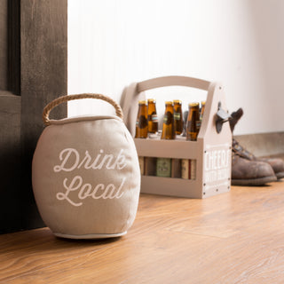 Drink Local 8" Barrel Door Stopper