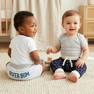 River 6-12 Months Gray Shorts