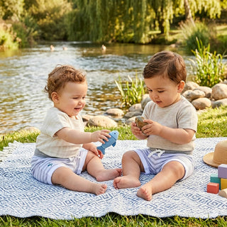 River 6-12 Months Gray Shorts