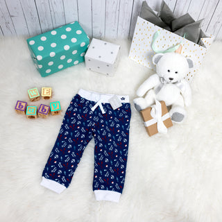 Lake Life 6-12 Months Blue Jogger Pant