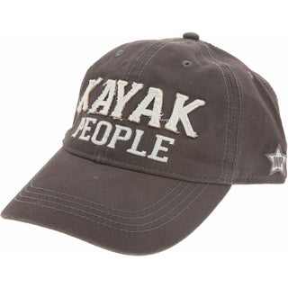 Kayak People Dark Gray Adjustable Hat