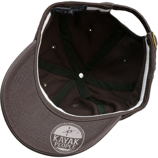 Kayak People Dark Gray Adjustable Hat