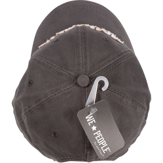 Kayak People Dark Gray Adjustable Hat