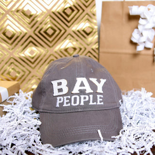 Bay People Dark Gray Adjustable Hat