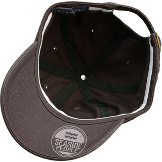 Seaside Dark Gray Adjustable Hat