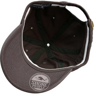 Shore Dark Gray Adjustable Hat