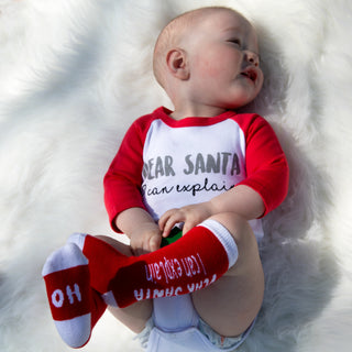 Dear Santa 0-12 Months Baby Knee Highs